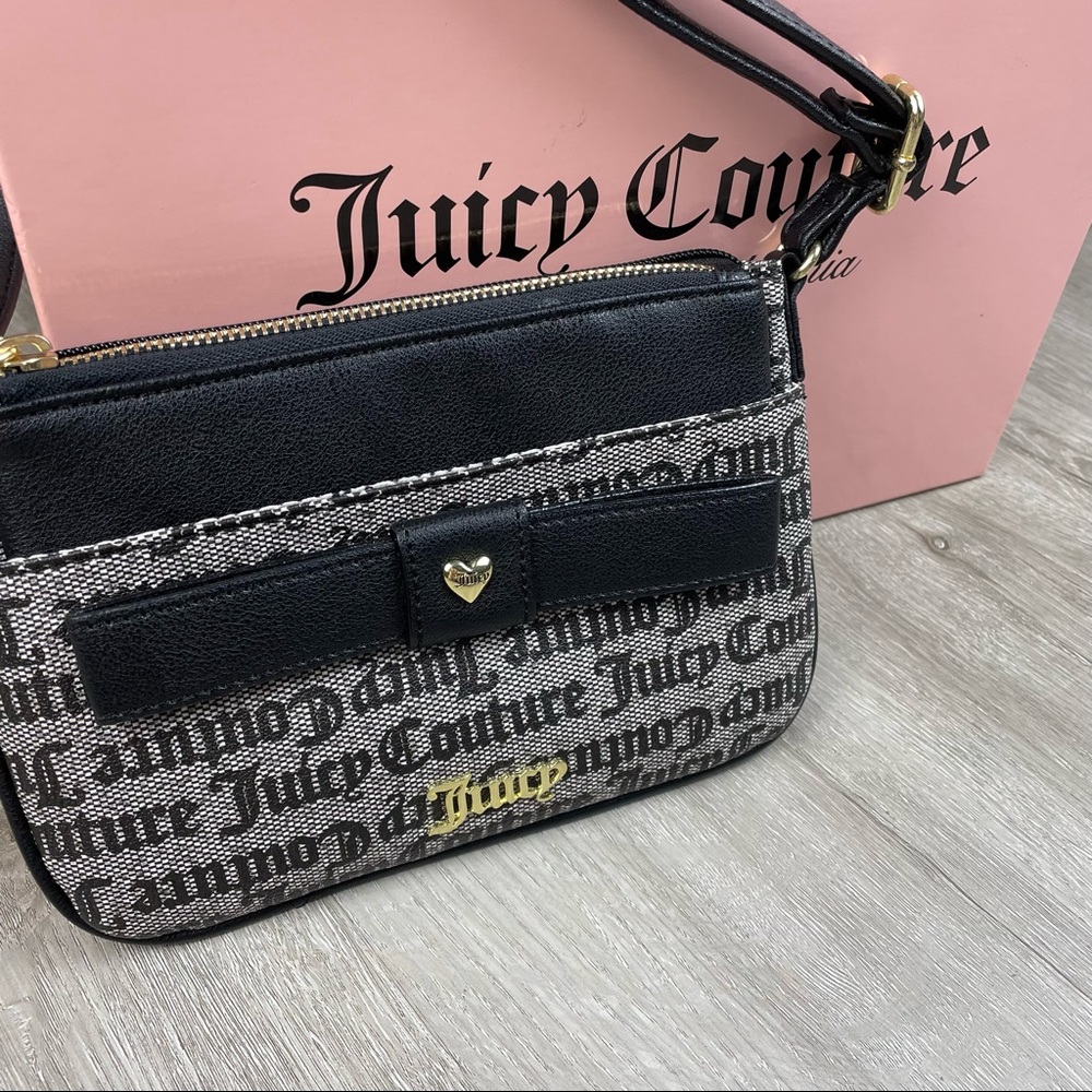 Juicy Couture Gothic Stat Peek A Bow Crossbody - Picture 7 of 7
